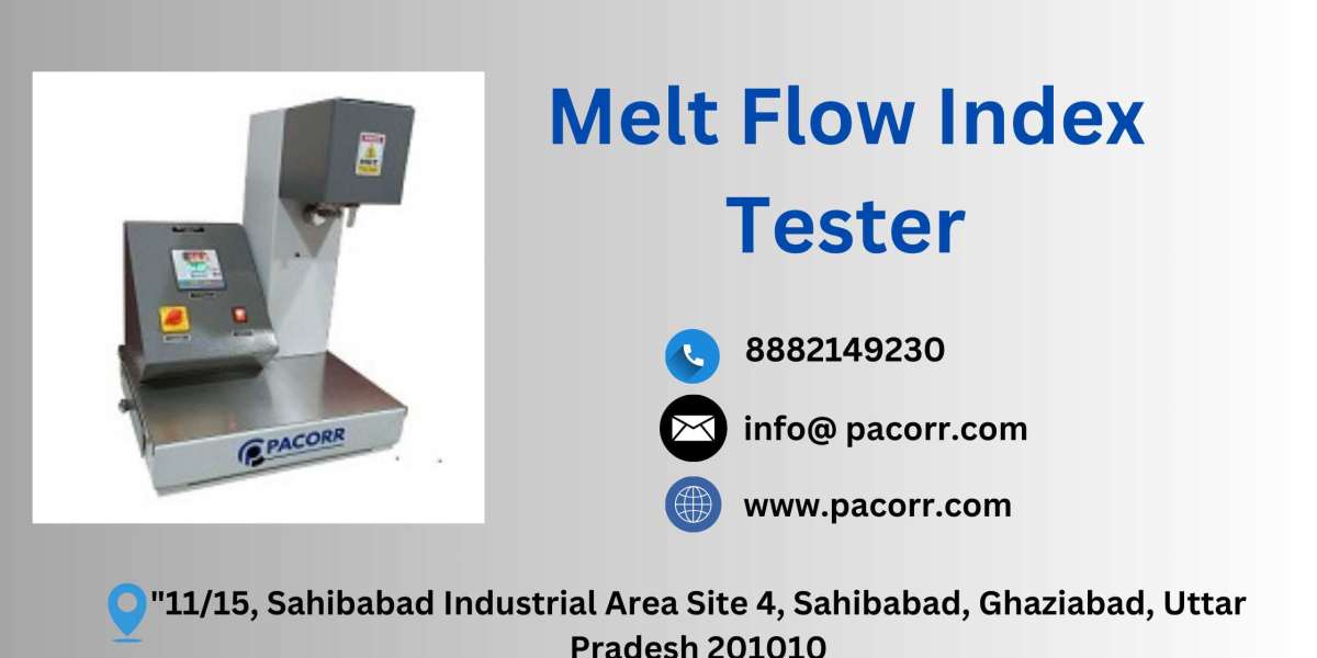 How Pacorr’s Melt Flow Index Tester Helps Maintain Polymer Quality Standards and Enhances Production Efficiency