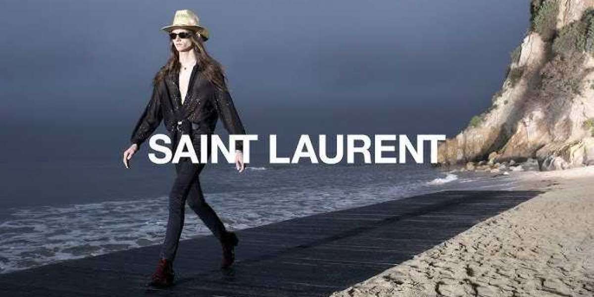 Saint Laurent French flair is unmistakable in the relaxed way