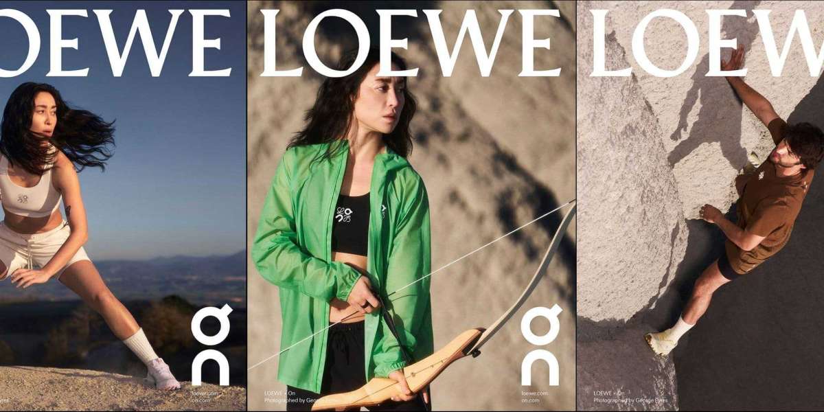 Loewe X On Cloudtilt a go to pair of black and an earthy ment lace