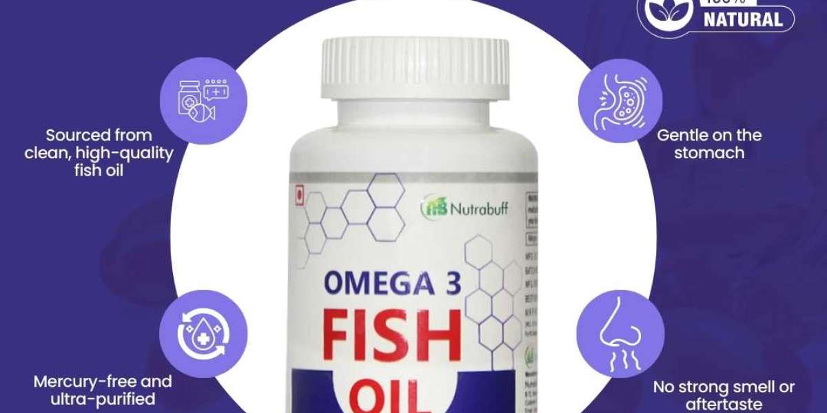 The Secret of Best Omega 3 Fish Oil Capsules In India  - Nutrabuff