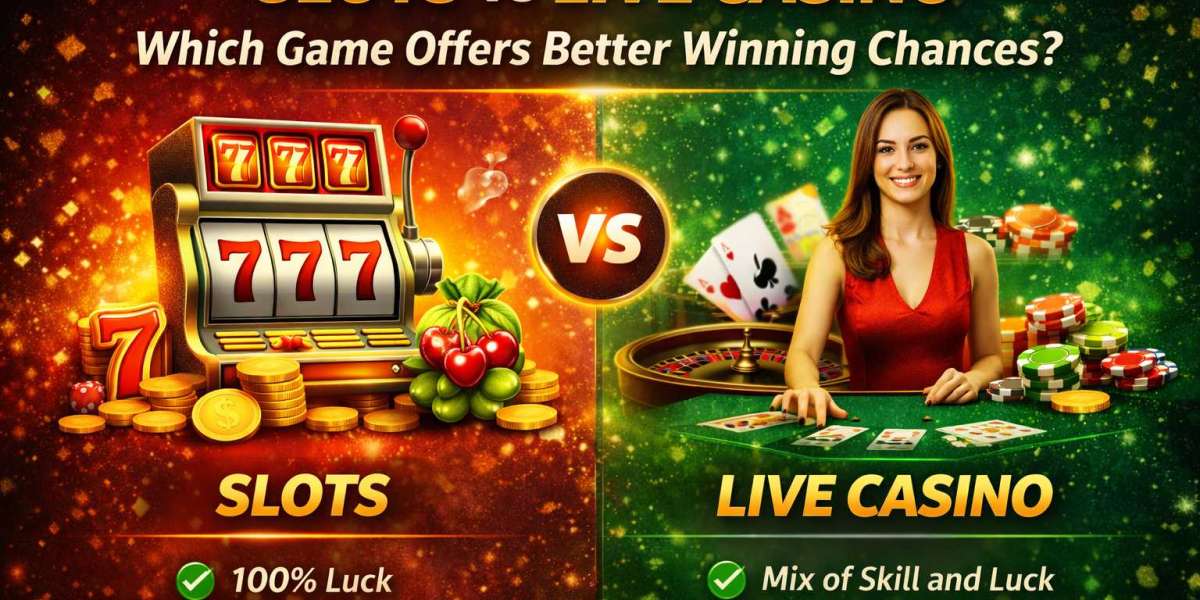 Slots vs Live Casino – Which Game Offers Better Winning Chances?