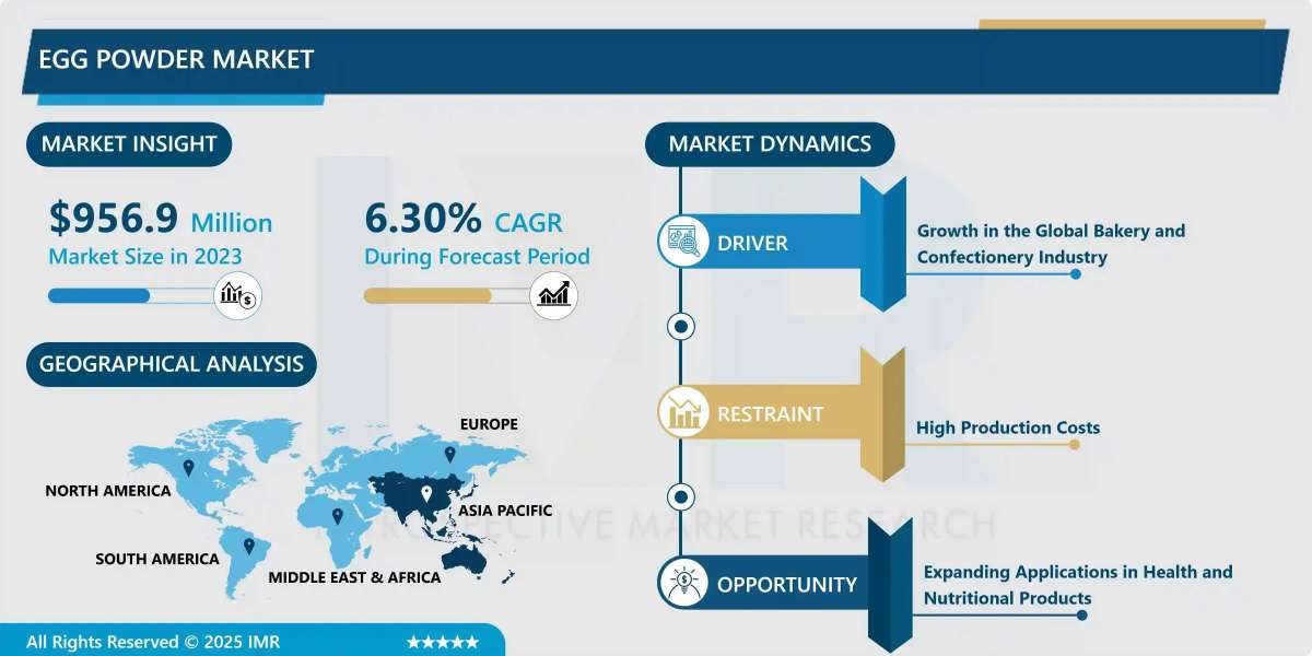 Egg Powder Market Size Projected to Reach USD 1,658.31 Million by 2032