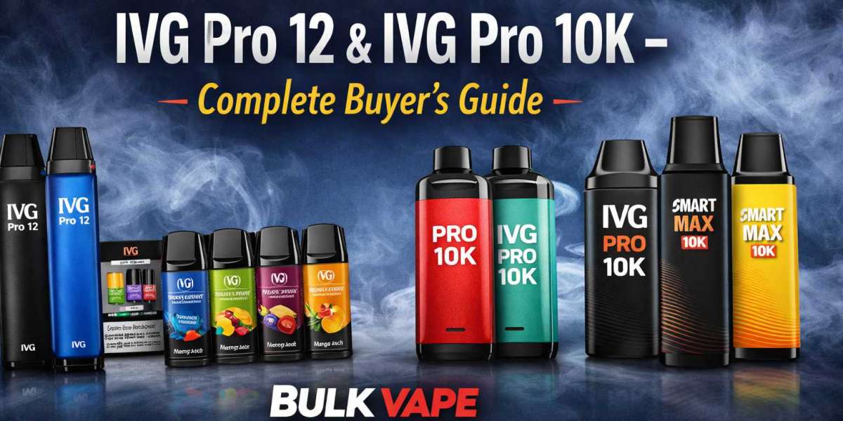 Everything You Need to Know About IVG Products: IVG Pro 12 & IVG Pro 10K Prefilled Vape Kits Wholesale