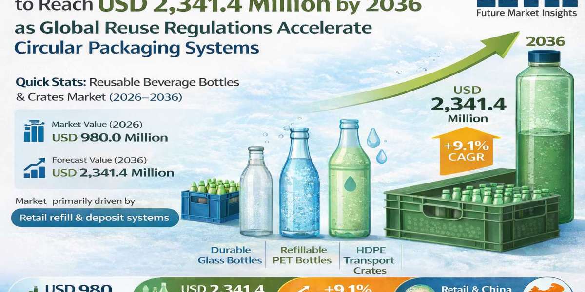 Reusable Beverage Packaging Market Growth Accelerates with Reuse Regulations