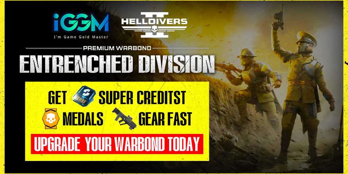 IGGM: The Best Helldivers 2 Item Store Following the Entrenched Division Premium Warbond Update